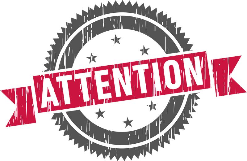 Attention! Attention!